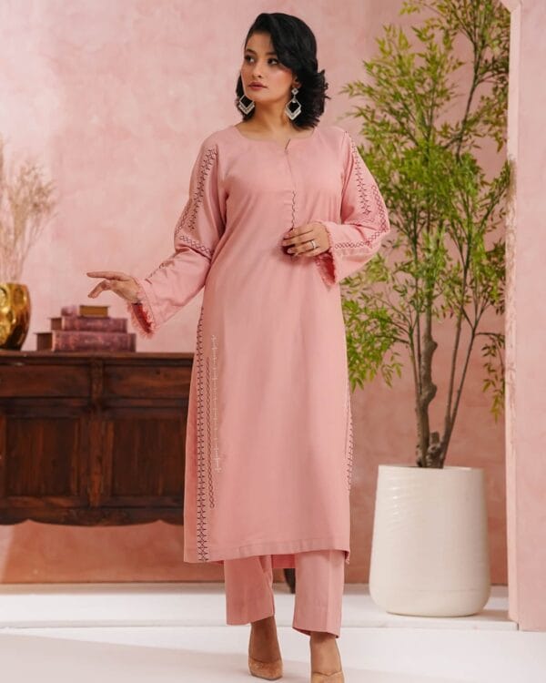 Zubiya | Co-Ord Set | Blush Pink